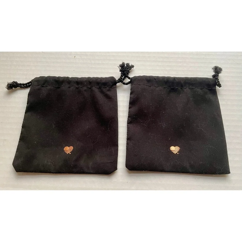 Alex And Ani Jewelry Pouch Set of 2 Like New Necklace Bracelet Gift